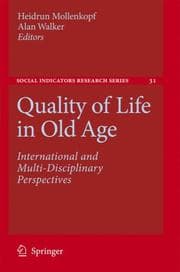 Tapa de Quality of life in old age