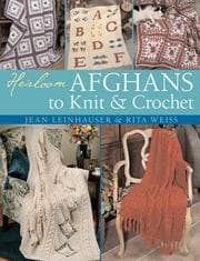Tapa de Heirloom afghans to knit & crochet
