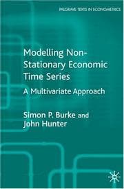 Tapa de Modelling non-stationary economic time series