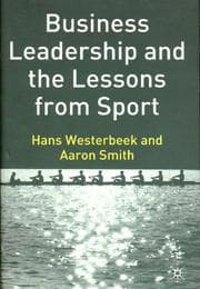 Tapa de Business leadership and the lessons from sport