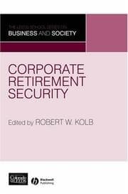 Tapa de Corporate Retirement Security