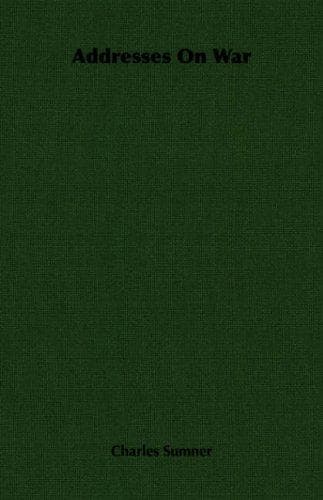 Tapa de Addresses On War