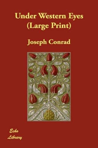 Tapa de Under Western Eyes (Large Print)