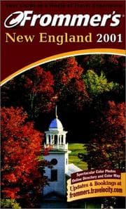 Tapa de Frommer's 2001 New England