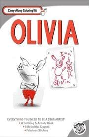 Tapa de Olivia Carry-along Coloring Kit