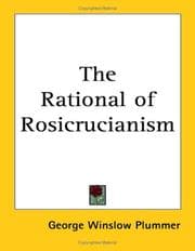 Tapa de The Rational of Rosicrucianism
