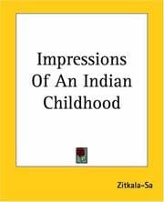 Tapa de Impressions Of An Indian Childhood