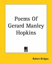 Tapa de Poems Of Gerard Manley Hopkins