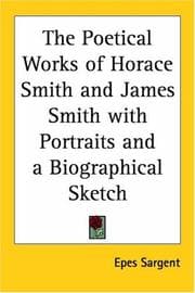Tapa de The Poetical Works of Horace Smith and James Smith with Portraits and a Biographical Sketch