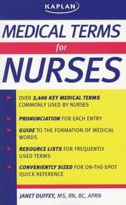 Tapa de Medical Terms for Nurses