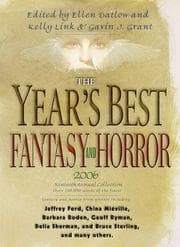 Tapa de Year's Best Fantasy and Horror 2006