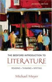 Tapa de The Bedford Introduction to Literature