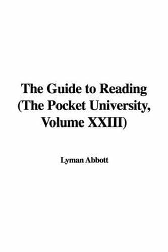Tapa de The Guide to Reading