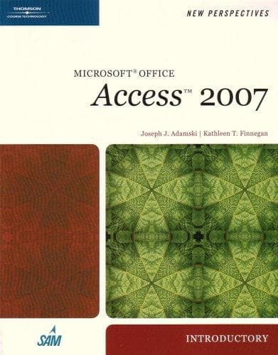 Tapa de New perspectives on Microsoft Office Access 2007