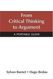 Tapa de From critical thinking to argument