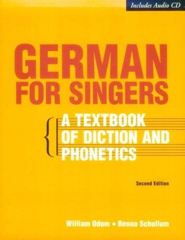 Tapa de German for singers