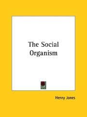 Tapa de The Social Organism