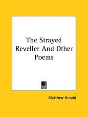 Tapa de The Strayed Reveller And Other Poems