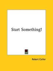 Tapa de Start Something!