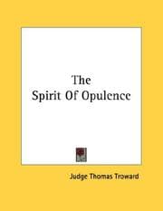 Tapa de The Spirit Of Opulence