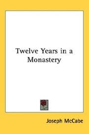 Tapa de Twelve Years in a Monastery
