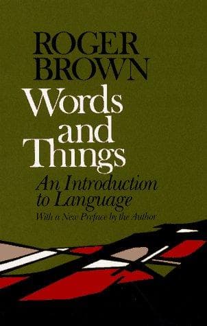 Tapa de Words and Things