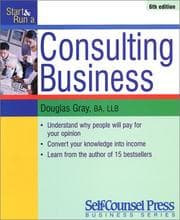 Tapa de Start and Run a Consulting Business (Start & Run a)