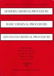 Tapa de 2006 Supplement to Modern Criminal Procedure, Basic Criminal Procedure and Advanced Criminal Procedure'