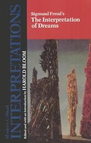 Tapa de Sigmund Freud's The interpretation of dreams