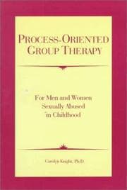 Tapa de Process-oriented group therapy