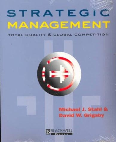 Tapa de Strategic management