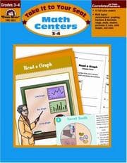 Tapa de Math Centers Grades 3-4 (Take It to Your Seat)