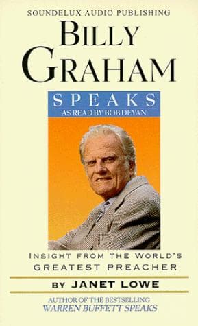 Tapa de Billy Graham Speaks