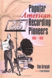 Tapa de Popular American recording pioneers, 1895-1925