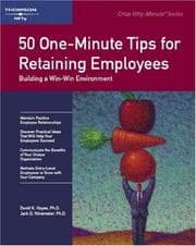 Tapa de 50 one-minute tips for retaining employees
