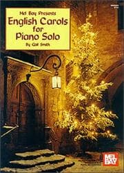 Tapa de Mel Bay English Carols for Piano Solo