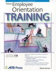 Tapa de New Employee Orientation Training (Astd Trainer's Workshop Series)