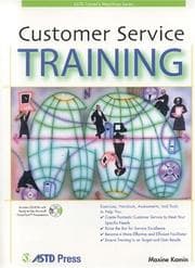Tapa de Customer Service Training (Astd Trainer's Wordshop)