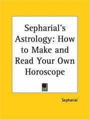 Tapa de Sepharial's Astrology