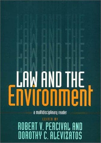 Tapa de Law and the environment