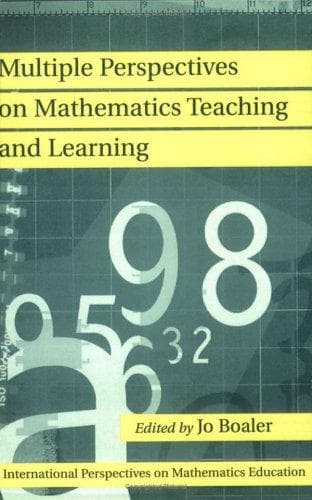 Tapa de Multiple Perspectives on Mathematics Teaching and Learning (International Perspectives on Mathematics Education, V. 1)