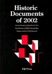 Tapa de Historic documents of 2002
