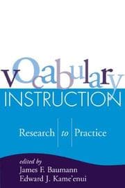 Tapa de Vocabulary Instruction