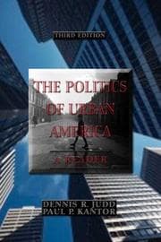 Tapa de Politics of Urban America