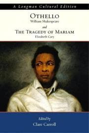 Tapa de Othello / The Tragedie of Mariam, the Faire Queene of Lewry