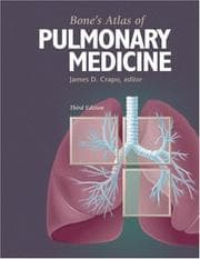 Tapa de Bone's atlas of pulmonary medicine