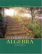 Tapa de Intermediate algebra