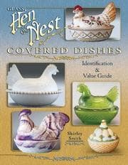 Tapa de Glass Hen on Nest Covered Dishes