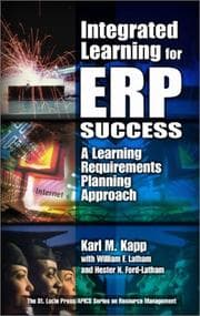 Tapa de Integrated learning for ERP success
