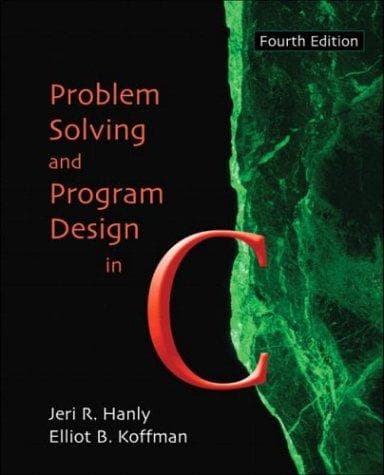 Tapa de Problem Solving and Program Design in C, Fourth Edition